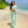 Designer georgette handwork saree